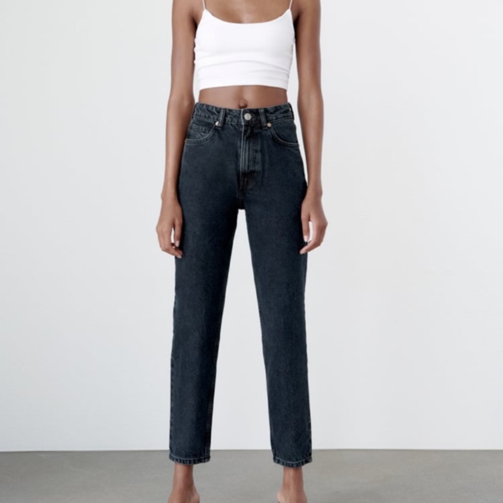 NWOT Zara barrel jeans